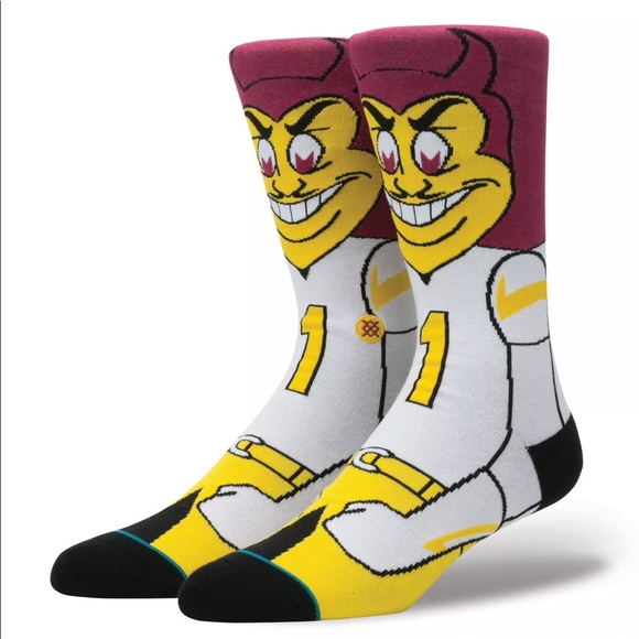 Stance Other - 🆕 NWT Stance ASU Mascot Sparky Socks Size L